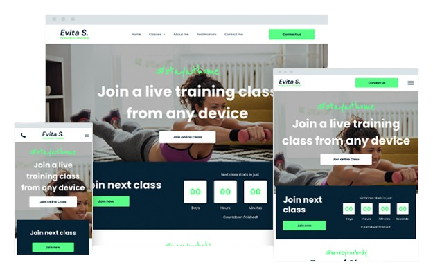 personal trainer websites