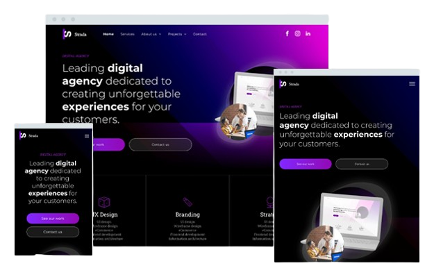 Digital Agency websites