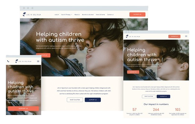 Charity Organization websites