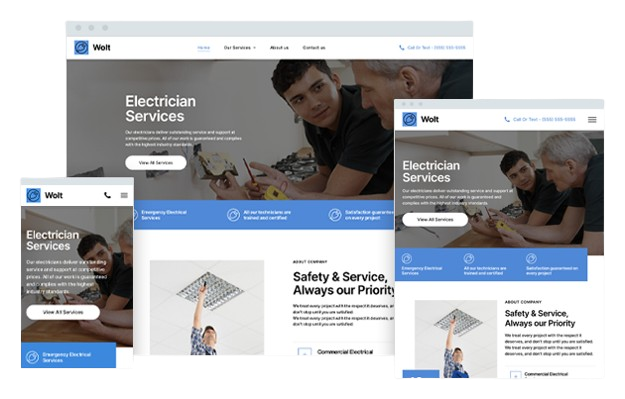 Electrician websites