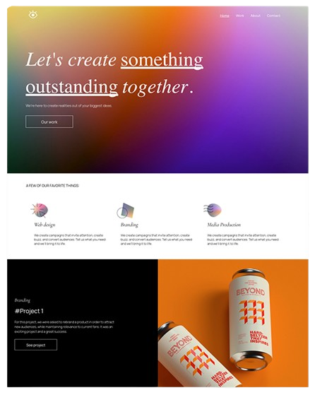 landing page websites