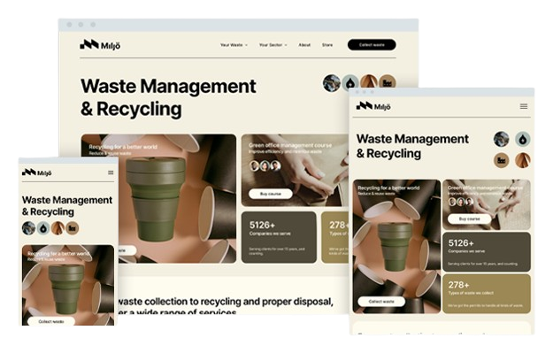 recycling and waste management websites
