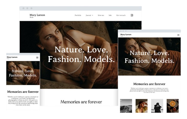 Photogragher websites