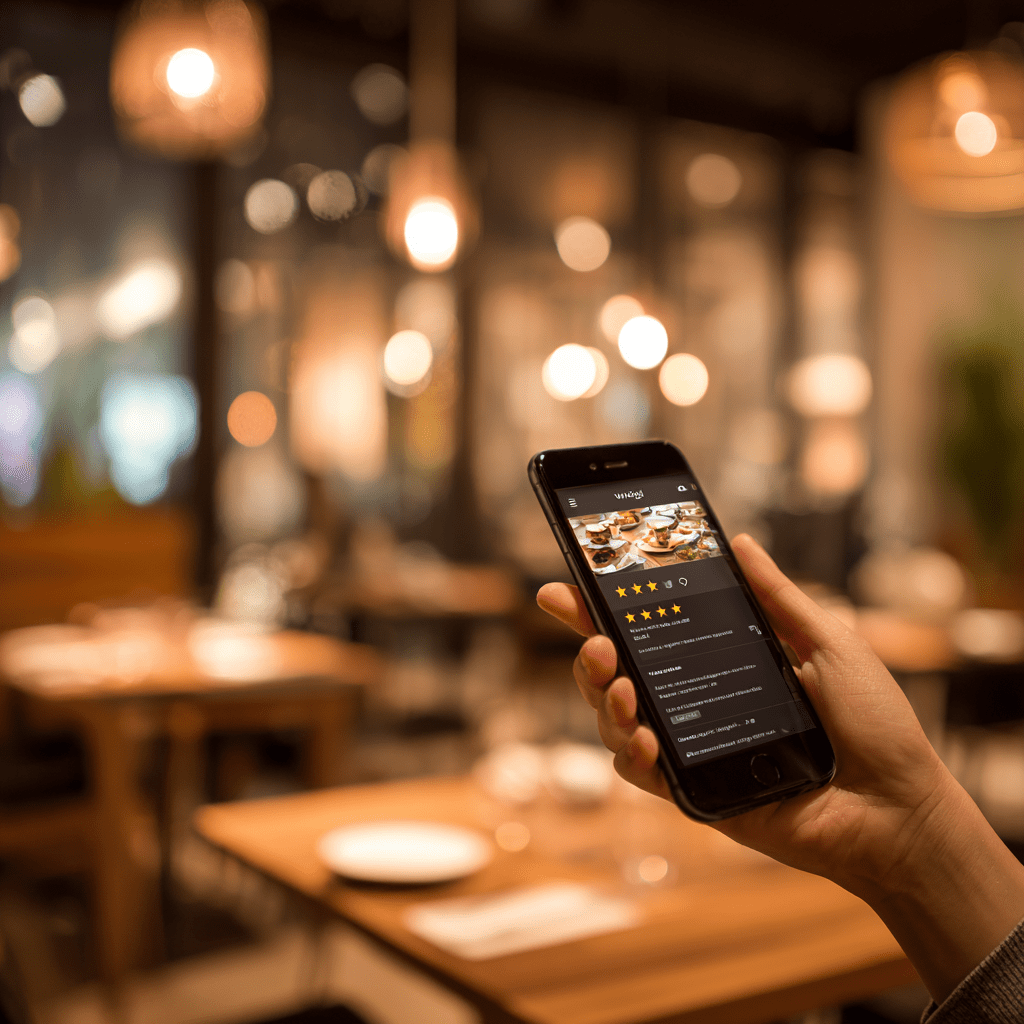 Restaurant reviews management