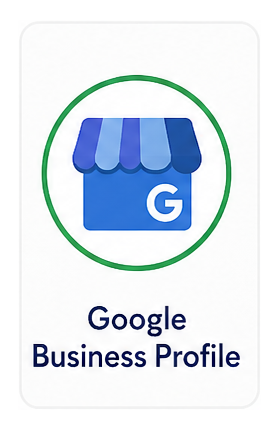 Google Business Profile interface illustration